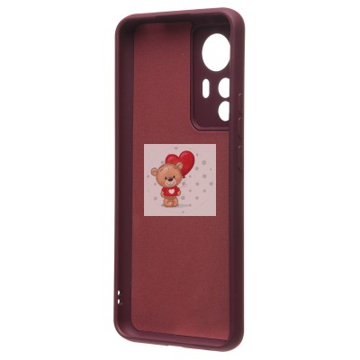 Чехол-накладка для Xiaomi 12T (бордовый) Activ Full Original Design Чехол-накладка для Xiaomi 12T (бордовый) Activ Full Original Design