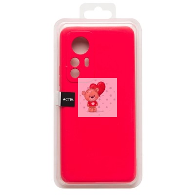 Чехол-накладка для Xiaomi 12T (розовый) Activ Full Original Design Чехол-накладка для Xiaomi 12T (розовый) Activ Full Original Design