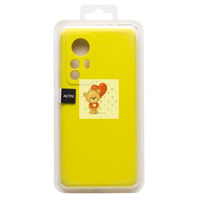 Чехол-накладка для Xiaomi 12T (желтый) Activ Full Original Design