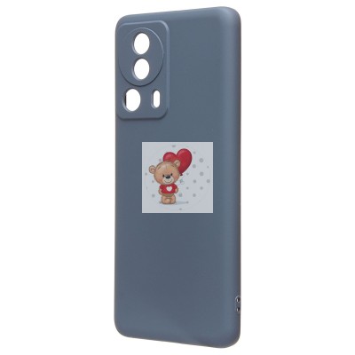 Чехол-накладка для Xiaomi 13 Lite (серый) Activ Full Original Design Чехол-накладка для Xiaomi 13 Lite (серый) Activ Full Original Design