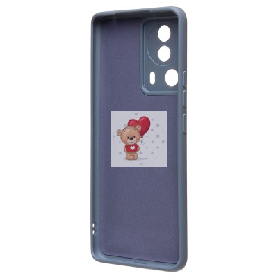 Чехол-накладка для Xiaomi 13 Lite (серый) Activ Full Original Design Чехол-накладка для Xiaomi 13 Lite (серый) Activ Full Original Design