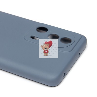 Чехол-накладка для Xiaomi 13 Lite (серый) Activ Full Original Design Чехол-накладка для Xiaomi 13 Lite (серый) Activ Full Original Design