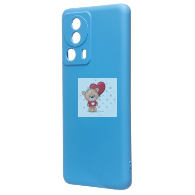 Чехол-накладка для Xiaomi 13 Lite (голубой) Activ Full Original Design Чехол-накладка для Xiaomi 13 Lite (голубой) Activ Full Original Design