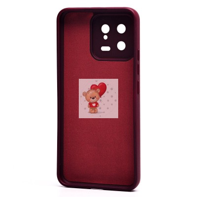 Чехол-накладка для Xiaomi 13 (бордовый) Activ Full Original Design