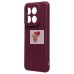 Чехол-накладка для Xiaomi 14 Pro (бордовый) Activ Full Original Design Чехол-накладка для Xiaomi 14 Pro (бордовый) Activ Full Original Design