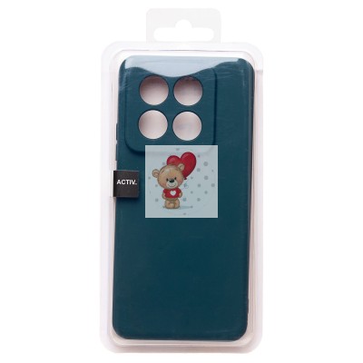 Чехол-накладка для Xiaomi 14 Pro (темно-зеленый) Activ Full Original Design