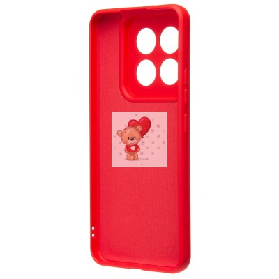 Чехол-накладка для Xiaomi 14 Pro (красный) Activ Full Original Design