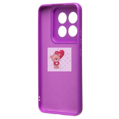 Чехол-накладка для Xiaomi 14 Pro (фиолетовый) Activ Full Original Design