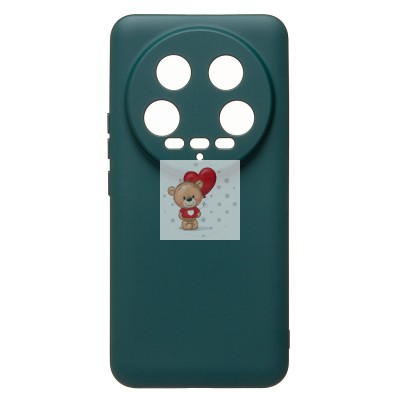 Чехол-накладка для Xiaomi 14 Ultra (темно-зеленый) Activ Full Original Design Чехол-накладка для Xiaomi 14 Ultra (темно-зеленый) Activ Full Original Design