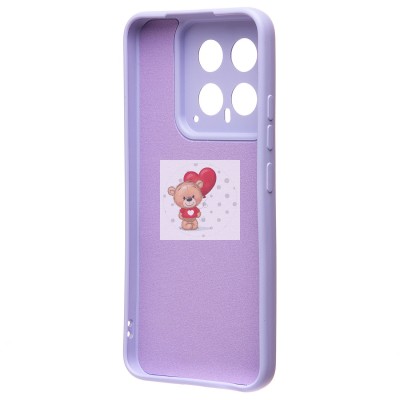 Чехол-накладка для Xiaomi 14 (светло-фиолетовый) Activ Full Original Design Чехол-накладка для Xiaomi 14 (светло-фиолетовый) Activ Full Original Design