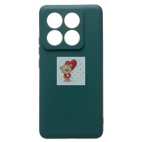 Чехол-накладка для Xiaomi 14T Pro (темно-зеленый) Activ Full Original Design