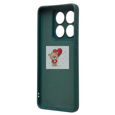 Чехол-накладка для Xiaomi 14T Pro (темно-зеленый) Activ Full Original Design