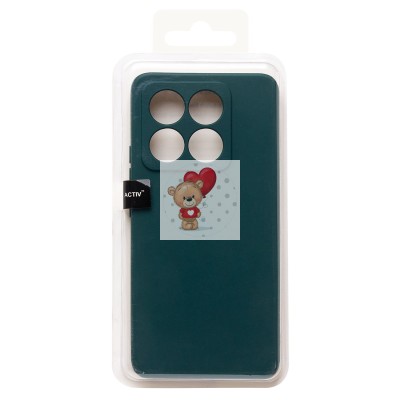 Чехол-накладка для Xiaomi 14T (темно-зеленый) Activ Full Original Design Чехол-накладка для Xiaomi 14T (темно-зеленый) Activ Full Original Design