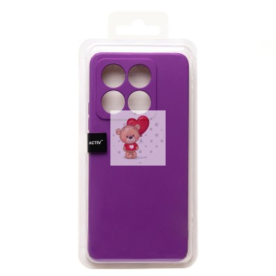 Чехол-накладка для Xiaomi 14T (фиолетовый) Activ Full Original Design Чехол-накладка для Xiaomi 14T (фиолетовый) Activ Full Original Design