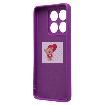 Чехол-накладка для Xiaomi 14T (фиолетовый) Activ Full Original Design Чехол-накладка для Xiaomi 14T (фиолетовый) Activ Full Original Design