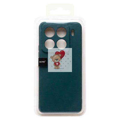 Чехол-накладка для Xiaomi 15 Pro (темно-зеленый) Activ Full Original Design