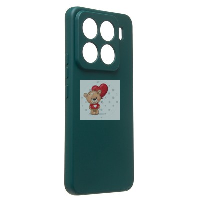 Чехол-накладка для Xiaomi 15 Pro (темно-зеленый) Activ Full Original Design