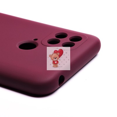 Чехол-накладка для Xiaomi Poco C40 (бордовый) Activ Full Original Design