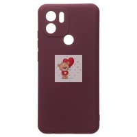 Чехол-накладка для Xiaomi Poco C50 (бордовый) Activ Full Original Design
