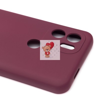 Чехол-накладка для Xiaomi Poco C50 (бордовый) Activ Full Original Design