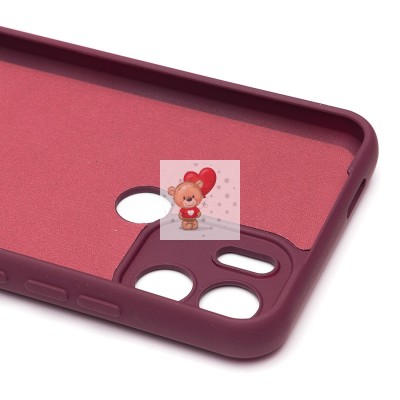 Чехол-накладка для Xiaomi Poco C50 (бордовый) Activ Full Original Design