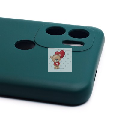 Чехол-накладка для Xiaomi Poco C50 (темно-зеленый) Activ Full Original Design