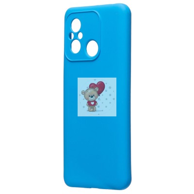 Чехол-накладка для Xiaomi Redmi 12C (синий) Activ Full Original Design