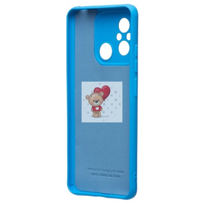 Чехол-накладка для Xiaomi Redmi 12C (синий) Activ Full Original Design