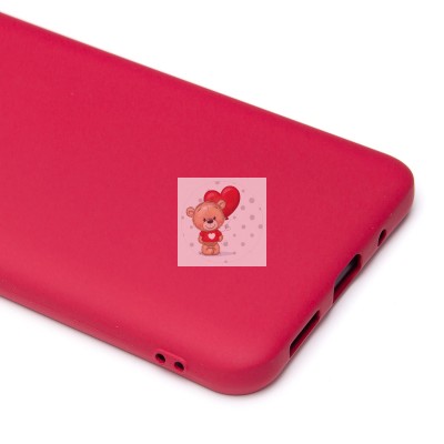 Чехол-накладка для Xiaomi Redmi 12C (бордовый) Activ Full Original Design