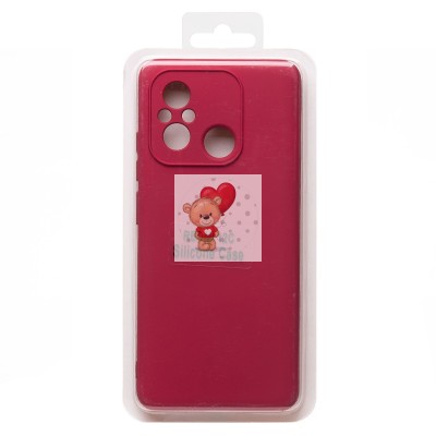 Чехол-накладка для Xiaomi Redmi 12C (бордовый) Activ Full Original Design