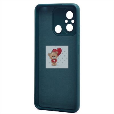 Чехол-накладка для Xiaomi Redmi 12C (темно-зеленый) Activ Full Original Design