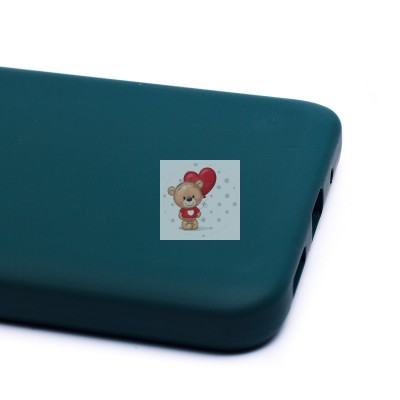 Чехол-накладка для Xiaomi Redmi 12C (темно-зеленый) Activ Full Original Design