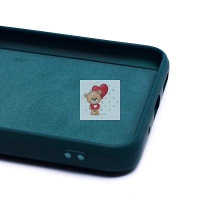 Чехол-накладка для Xiaomi Redmi 12C (темно-зеленый) Activ Full Original Design