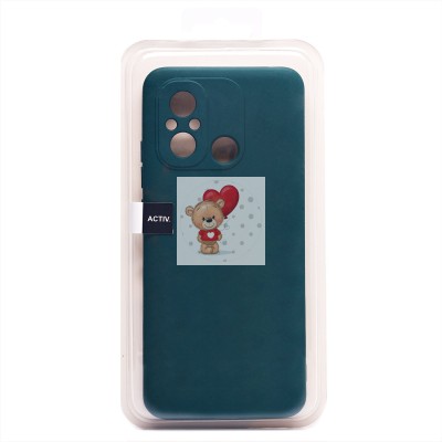 Чехол-накладка для Xiaomi Redmi 12C (темно-зеленый) Activ Full Original Design