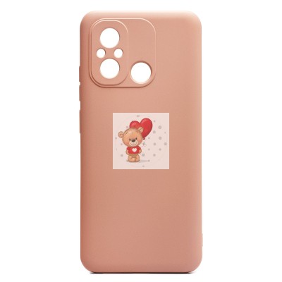 Чехол-накладка для Xiaomi Redmi 12C (цвет пыльной розы) Activ Full Original Design Чехол-накладка для Xiaomi Redmi 12C (цвет пыльной розы) Activ Full Original Design