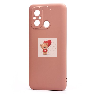 Чехол-накладка для Xiaomi Redmi 12C (цвет пыльной розы) Activ Full Original Design