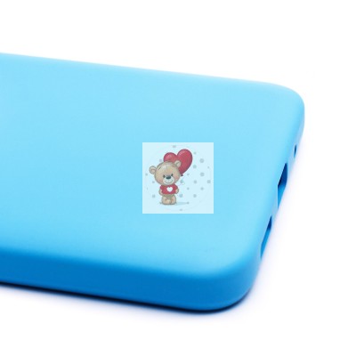 Чехол-накладка для Xiaomi Poco C55 (голубой) Activ Full Original Design Чехол-накладка для Xiaomi Poco C55 (голубой) Activ Full Original Design