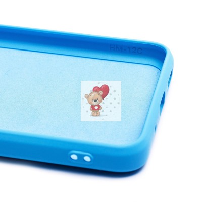 Чехол-накладка для Xiaomi Poco C55 (голубой) Activ Full Original Design Чехол-накладка для Xiaomi Poco C55 (голубой) Activ Full Original Design