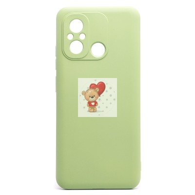 Чехол-накладка для Xiaomi Redmi 12C (светло-зеленый) Activ Full Original Design Чехол-накладка для Xiaomi Redmi 12C (светло-зеленый) Activ Full Original Design