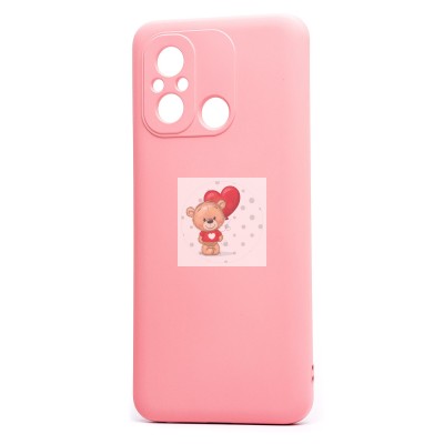 Чехол-накладка для Xiaomi Redmi 12C (светло-розовый) Activ Full Original Design