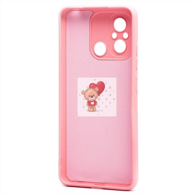 Чехол-накладка для Xiaomi Redmi 12C (светло-розовый) Activ Full Original Design