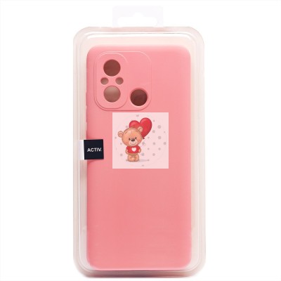 Чехол-накладка для Xiaomi Redmi 12C (светло-розовый) Activ Full Original Design