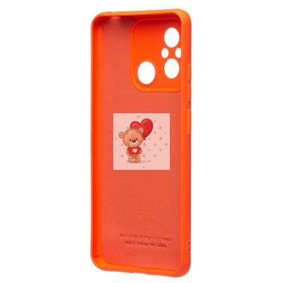 Чехол-накладка для Xiaomi Redmi 12C (оранжевый) Activ Full Original Design