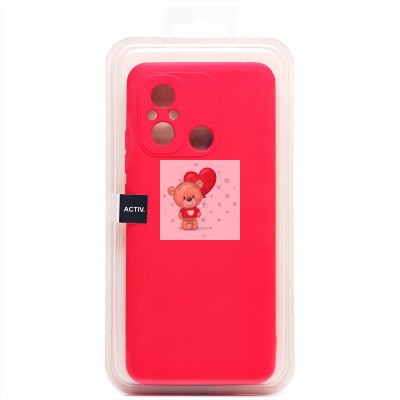 Чехол-накладка для Xiaomi Redmi 12C (розовый) Activ Full Original Design