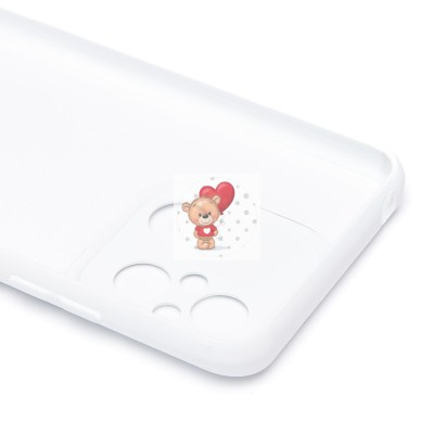 Чехол-накладка для Xiaomi Redmi 12C (белый) Activ Full Original Design