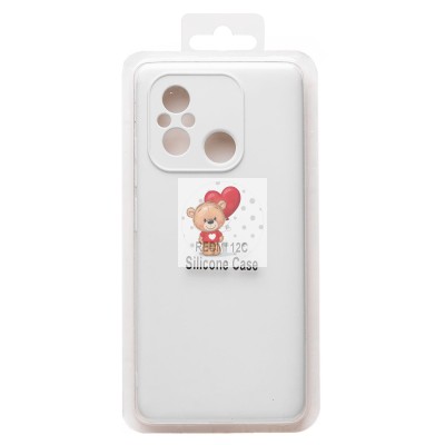 Чехол-накладка для Xiaomi Redmi 12C (белый) Activ Full Original Design