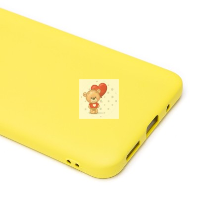 Чехол-накладка для Xiaomi Poco C55 (желтый) Activ Full Original Design