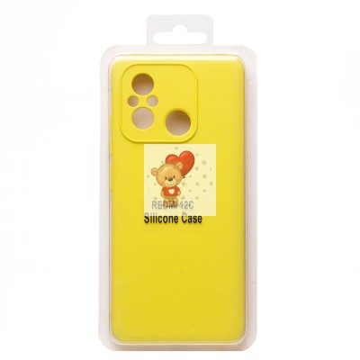 Чехол-накладка для Xiaomi Poco C55 (желтый) Activ Full Original Design