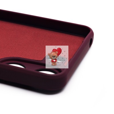 Чехол-накладка для Xiaomi Poco C65 (бордовый) Activ Full Original Design