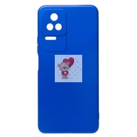 Чехол-накладка для Xiaomi Poco F4 (синий) Activ Full Original Design Чехол-накладка для Xiaomi Poco F4 (синий) Activ Full Original Design